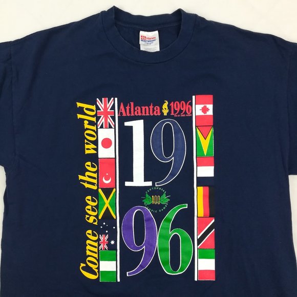 Hanes | Shirts | Vintage Hanes Atlanta 996 Olympic Games